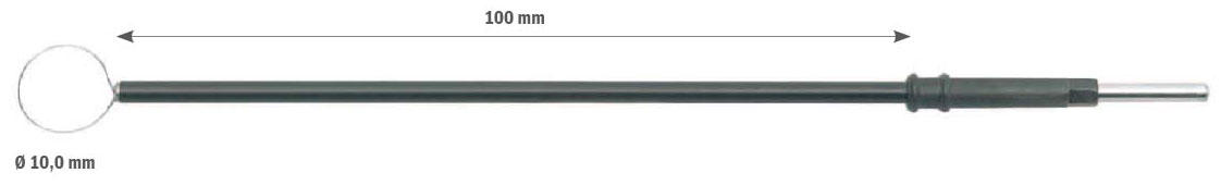 Электрод-петля, 10 мм, длинный коннектор